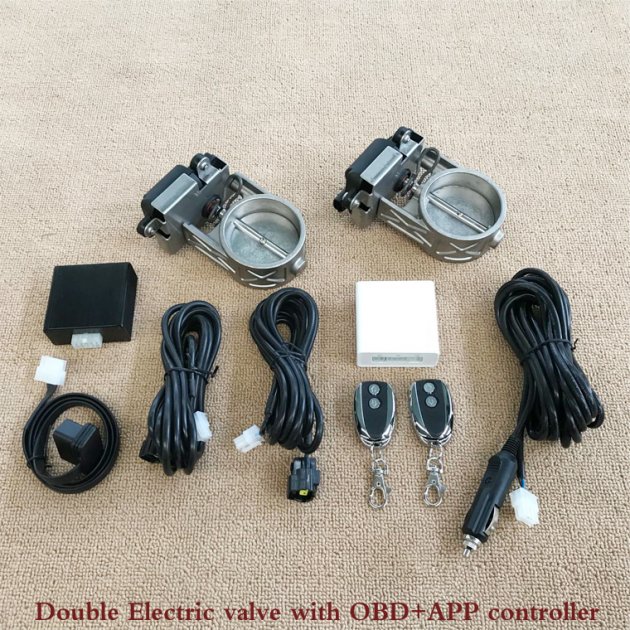 JTEV-008D Double Electric Valve with OBD and APP remote control