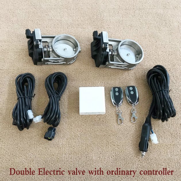 JTEV-007D Double  Electric Valve with Common Remote control