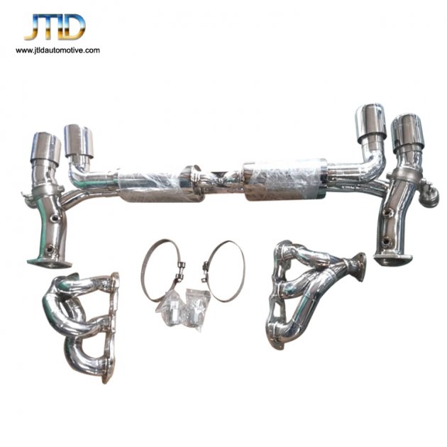 JTS-PO-055 Exhaust System For Porsche 991.1 turbo s full section