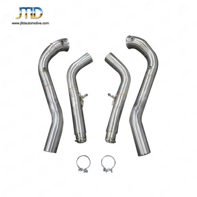 JTDBE-077 catless exhaust downpipe for Mercedes Benz G500 G550 G63 W464 V8 4.0T Downpipe kit 2019 +
