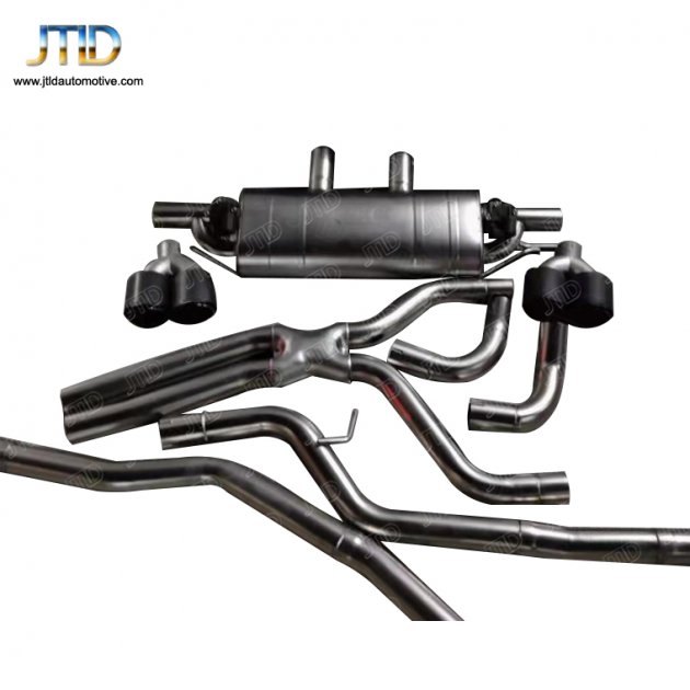 JTS-PO-025 Exhaust system For Porsche Cayenne 958 V6 with muffler