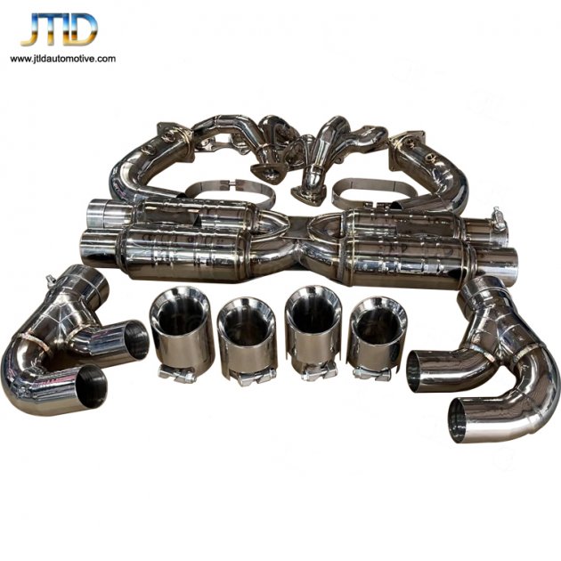 JTS-PO-102 Exhaust system for Porsche 911 Turbo S
