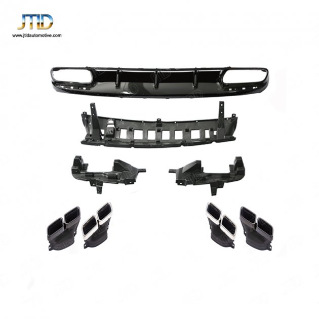 TJ-BE-031 16-20S-coupe CLASS C217 upgrade  S63S65 rear diffuser、exhaust tips