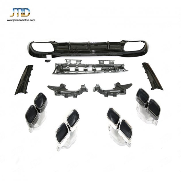 TJ-BE-032 21+ S-CLASS W223 upgrade S63 rear diffuser、exhaust tips