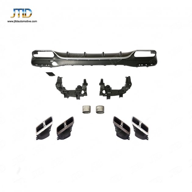 TJ-BE-041 15-18 GLE-GLS CLASS W166-X166 upgrade 63 rear diffuser、exhaust tips