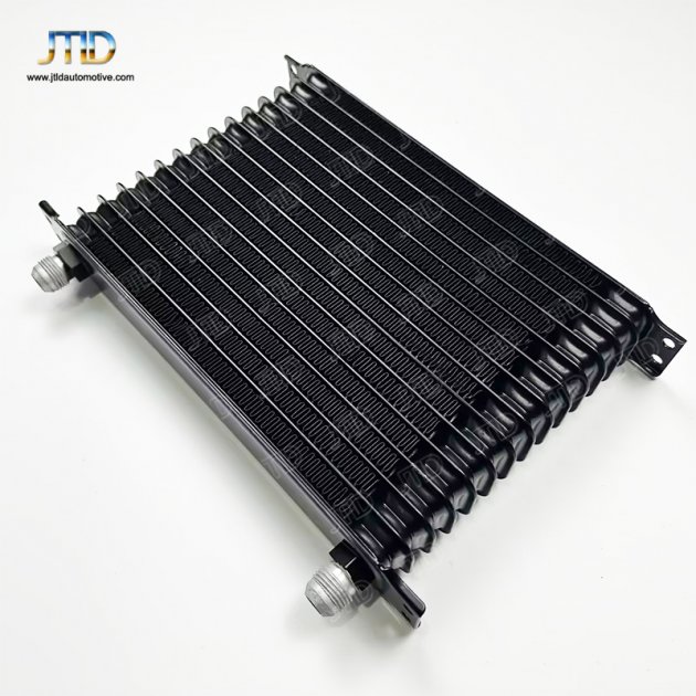 JTIS-001 Universal 15 Row AN10 262MM Oil Cooler Universal Engine Transmission Trust Style
