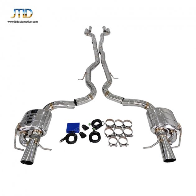 JTS-BE-257 2015-2023 Mercedes AMG GT 63 Valved Sport Exhaust System C190 Sedan