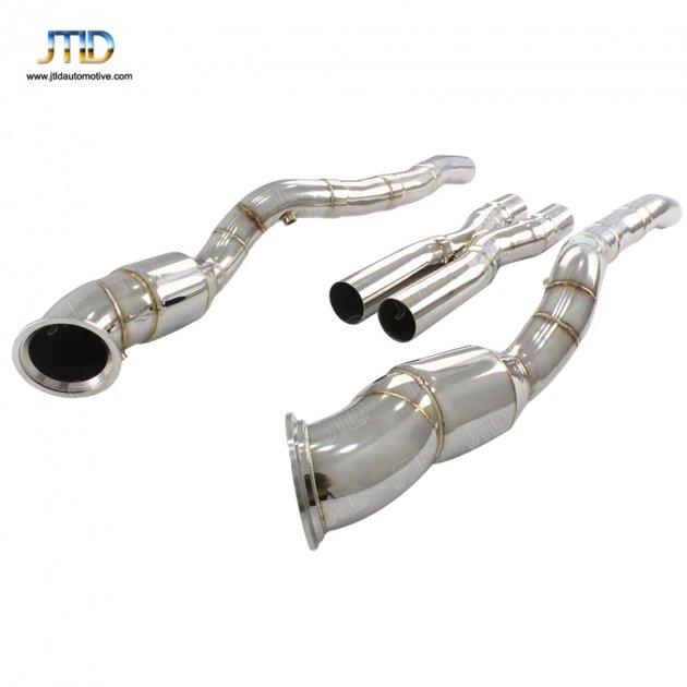 JTS-FE-058 Exhaust front racing pipe for Ferrari F12 812 SS304 Stainless Steel Performance