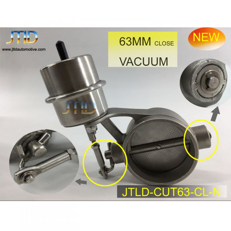 JTECV001CUT63new New Car exhaust Control vacuum valve 63mm negative