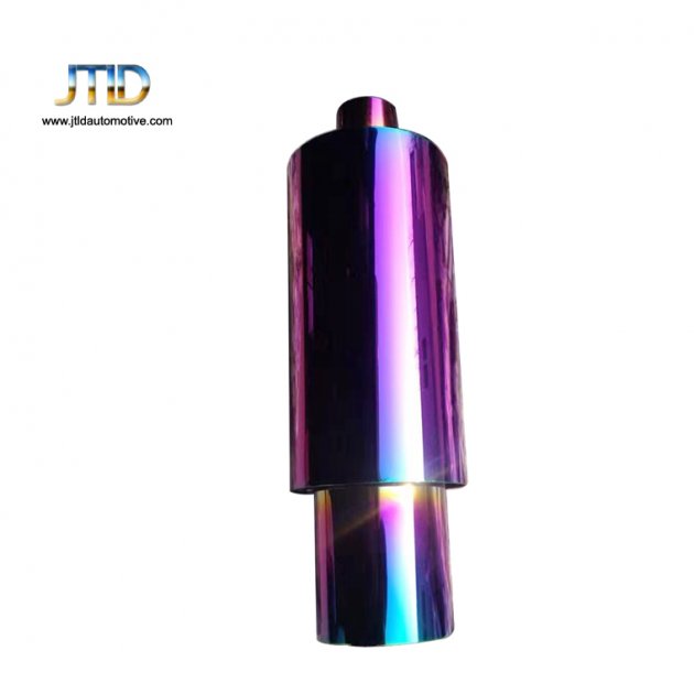 JTM-019 Auto Part  Stainless Steel colorful Exhaust Muffler