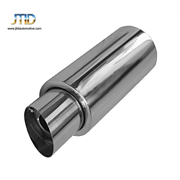 JTM008  Hot sale Universal Car Stainless Steel Exhaust Muffler