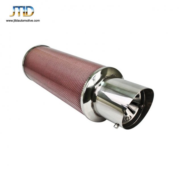 JTM-044 universal car SS exhaust muffler