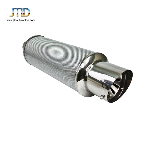 JTM-045 Auto parts universal  car Stainless Steel exhaust muffler