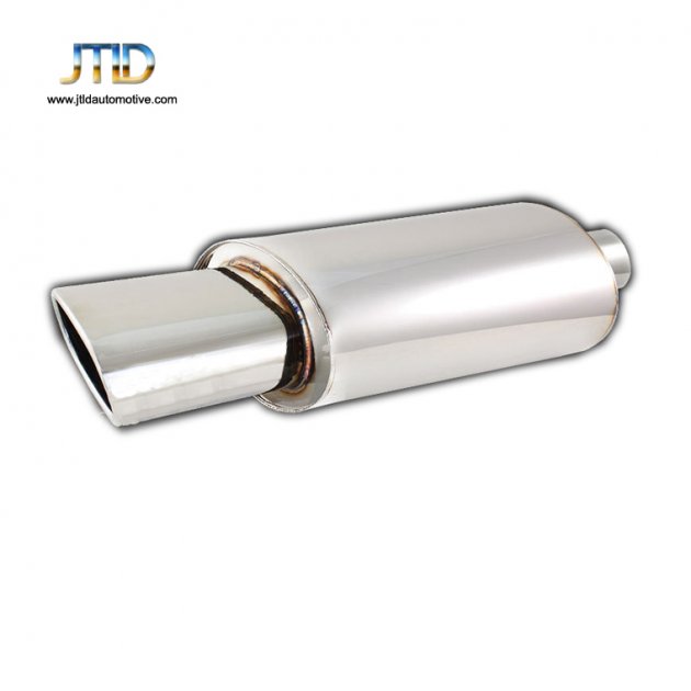 JTM-025PL Universal  Stainless Steel 2.5"Inlet Exhaust Muffler