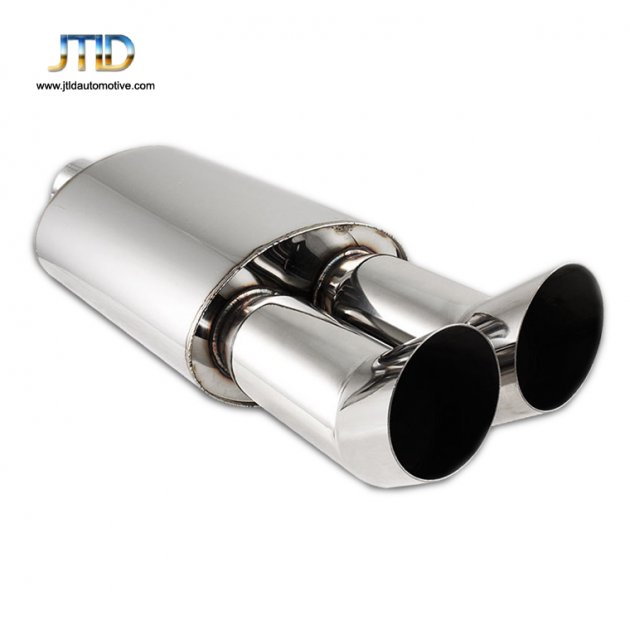 JTM-052PL Natural color polishing factory price high quality exhaust muffler