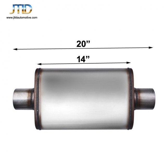 JTM-11149  High performance 409 Stainless steel exhaust muffler