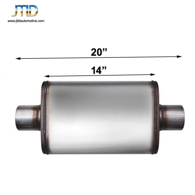 JTM-11149  High performance 409 Stainless steel exhaust muffler