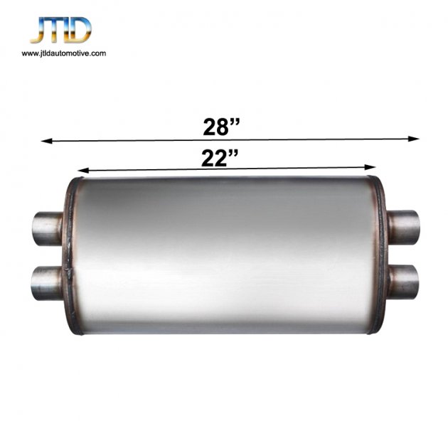 JTM-11567 High performance 409 Stainless steel exhaust muffler