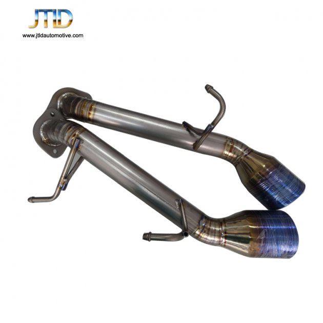 JTNIS-003 Exhaust System For  Nissan 370Z NISMO 09-12 Stock Upgrade Axleback Exhaust System