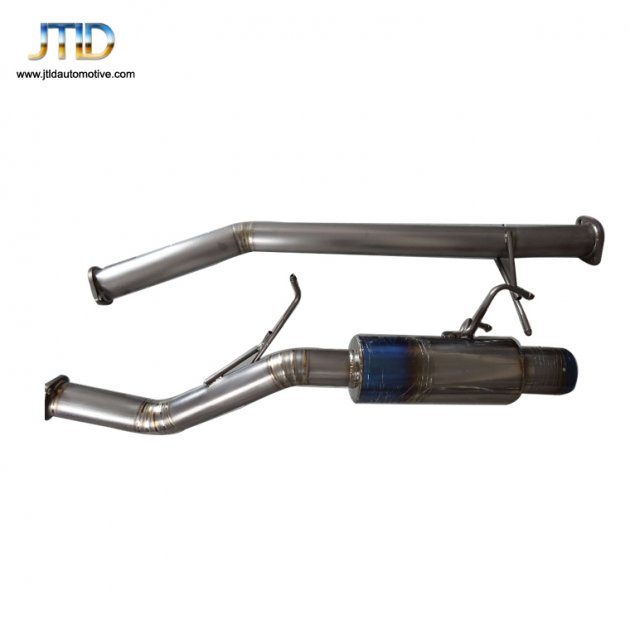   JTS-NI-004 Exhaust System For Nissan  Full Titanium Catback Exhaust Systems 76mm Skyline R32 GTS-T GTR 89-94