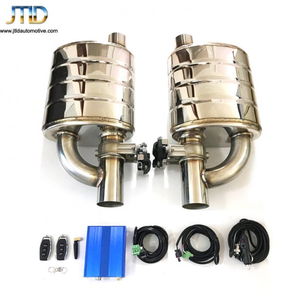 JTEVM016 Exhaust Muffler with Cutout Valve