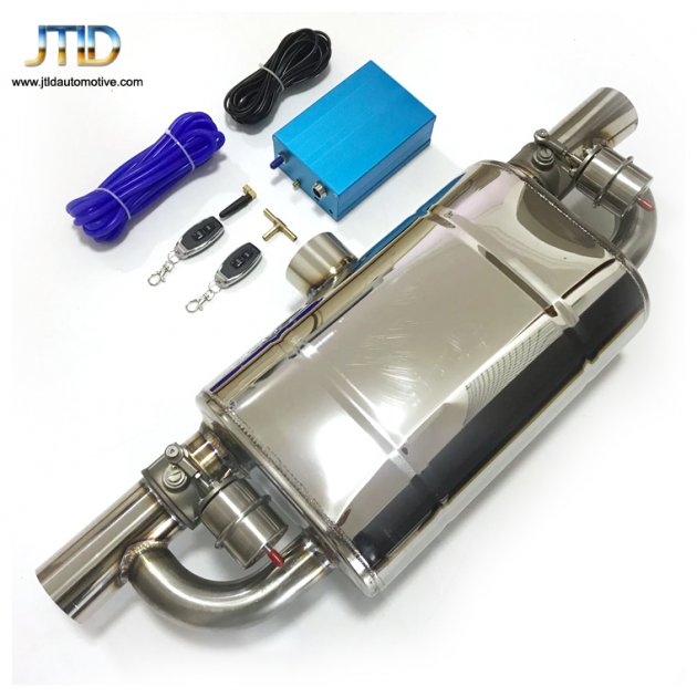 JTCR-016 Exhaust Muffler with Cutout Valve	