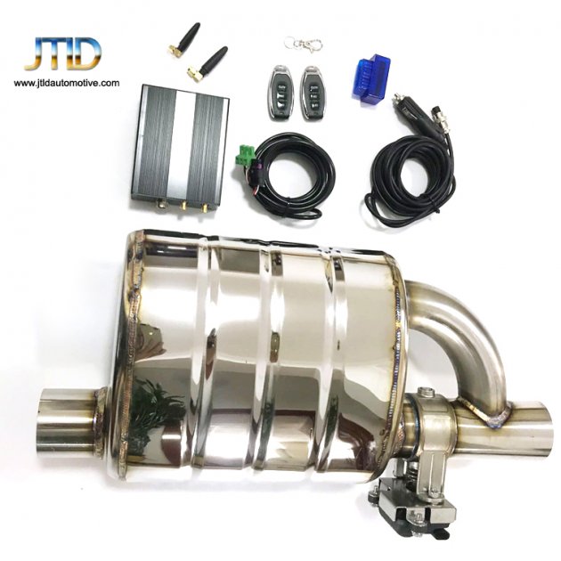 JTEVM018 Exhaust Muffler with Cutout Valve