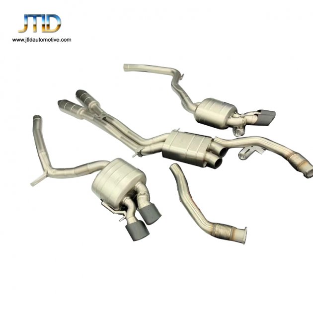  JTS-AU-025  Exhaust System For 2013 Audi S6 4.0L 