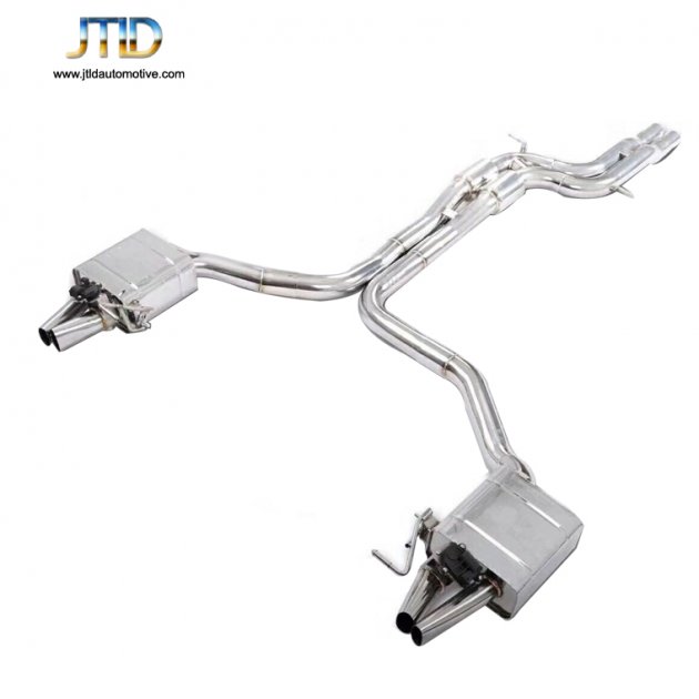  JTS-AU-041  Exhaust System For AUDI S7 4.0T  RS7  2013