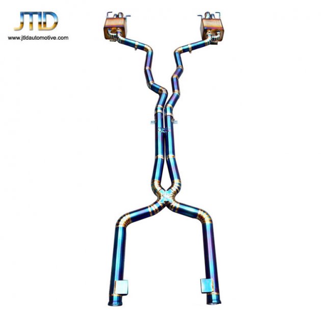 JTS-BE-002 Exhaust system For W205 C63  TITANIUM