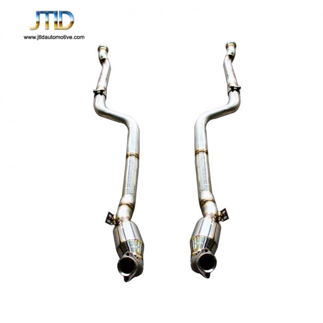 JTDBE-009 Exhaust Downpipe For Benz mercedes E63 W212