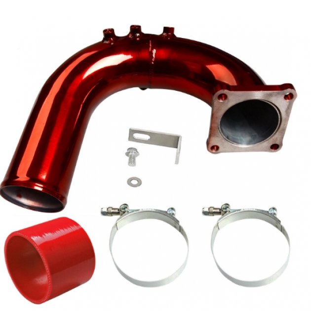 JTEGR-042 High Flow Intake Elbow Tube For Dodge Ram 5.9L Cummins Diesel 2003-2007 Pipe