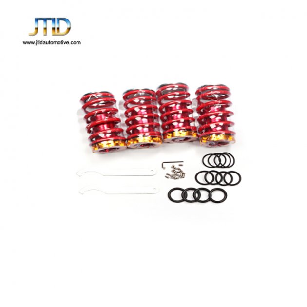 JTSP-1001-06  Adjustable Front+Rear Coilover Lowering Sprin For Honda 01-05 Civicg + Scale
