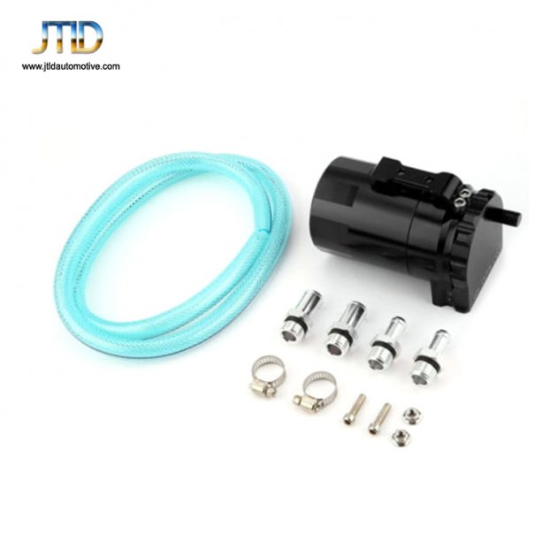 JTOC-1026  Universal  Engine Oil Catch Tank Can Reservoir & Hose Set For VW GOLF LUPO POLO GTI