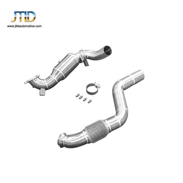  JTDBE-056 Exhaust Downpipe  For  BENZ A45 AMG CLA45 AMG 2014-2016
