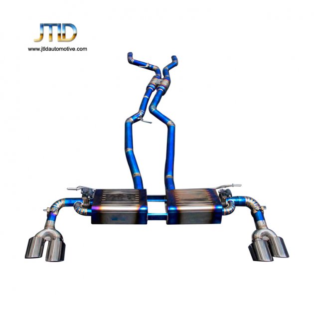 JTS-PO-099 Exhaust System Titanium  For Porsche Cayenne Hybird 958.1 3.0 4.8