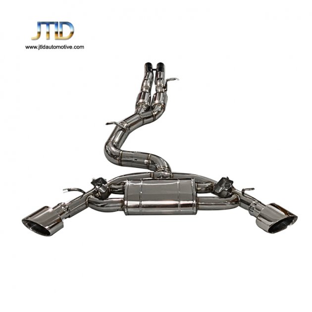 JTS-BE-162 Exhaust System For 2018 AUDI TTRS 2.5T QUATTRO AWD COUPE 