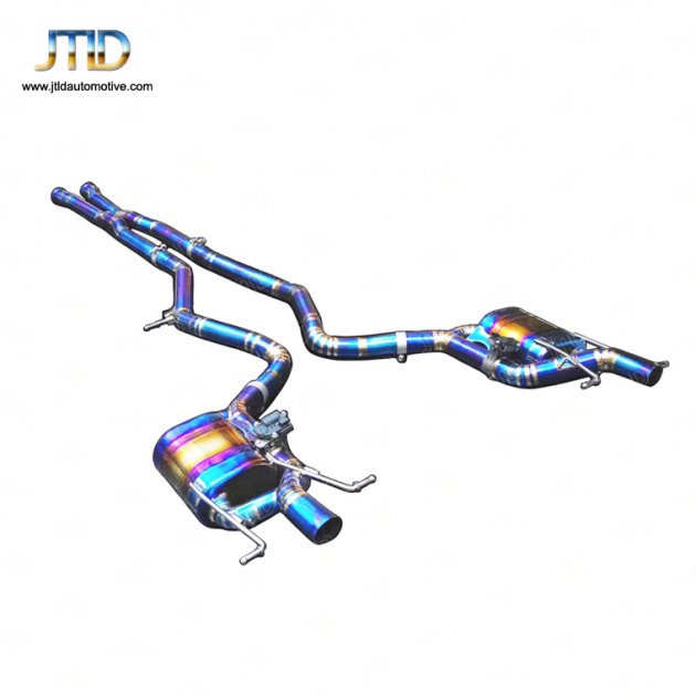  JTS-BE-019  Exhaust System For BENZ S63 AMG  Titanium