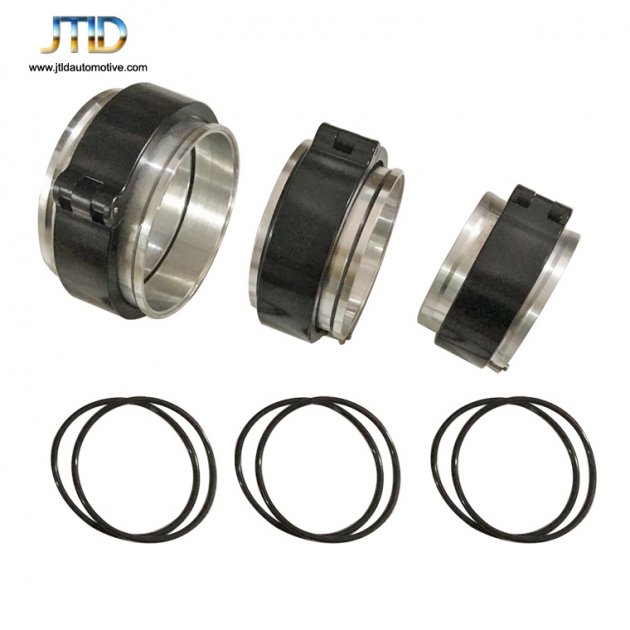 HDAA Aluminum clamp with Aluminium alloy flange