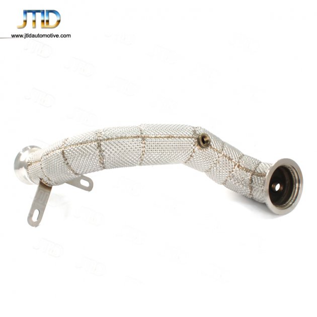 JTDBE-054 Exhaust downpipe For Benz W205 right with heat shield