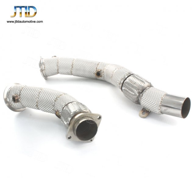 JTDBM-096 Exhaust downpipe For BMW M3 M4 with heat shield