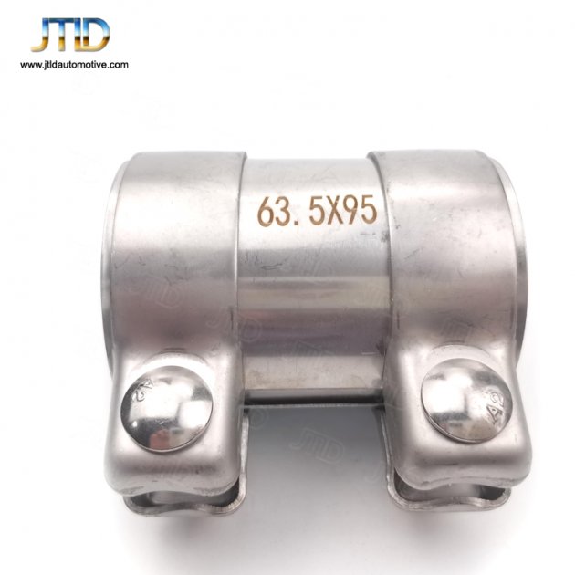 JTCL-005 304ss 63.5x95mm exhaust clamp