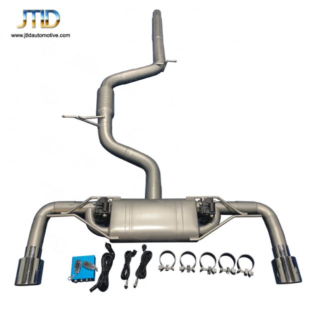 JTV-015 Exhaust System For stainless steel VW GOLF GTI mk7 2.0t