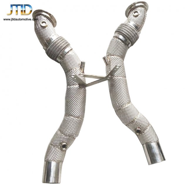 JTFE-003 Exhaust Downpipes For Ferrari 488 straight through