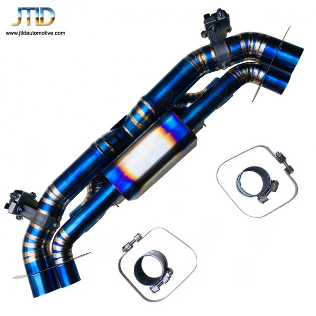 JTS-PO-047 Exhaust System For Titanium Porsche 992