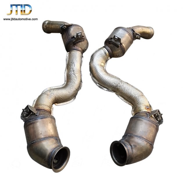 JTDBE-045 Exhaust downpipe For Benz AMG GLC63 GLC63S C253 X253