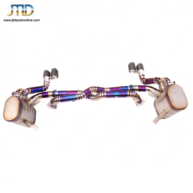 JTS-PO-103 Exhaust System For Titanium  porsche 911, 997.1, 2005-2008, carrera 2 'S', 3.8L turbo