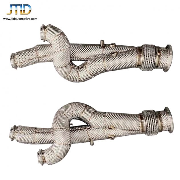 JTDLA-002  Exhaust Downpipe For lamborghini LP700  with heat shield