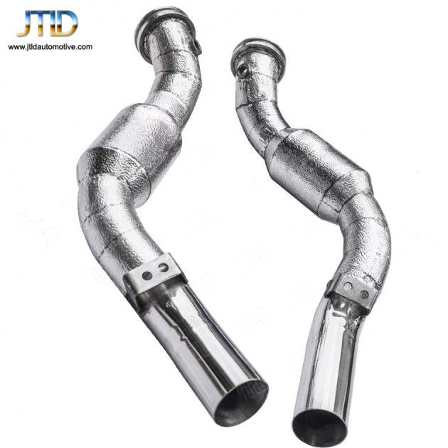 JTDMS-010 Exhaust Downpipe For V6 3.0 TT US spec. 2014 maserati Ghibli SQ4 model 4 drive