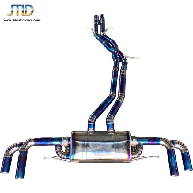 JTPOR-018 Exhaust System For Titanium Porsche 9YB